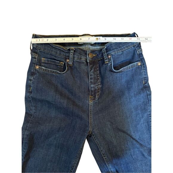 Free People Distressed Slim Curvy Fit Denim Jeans Size 29 - Picture 4 of 10